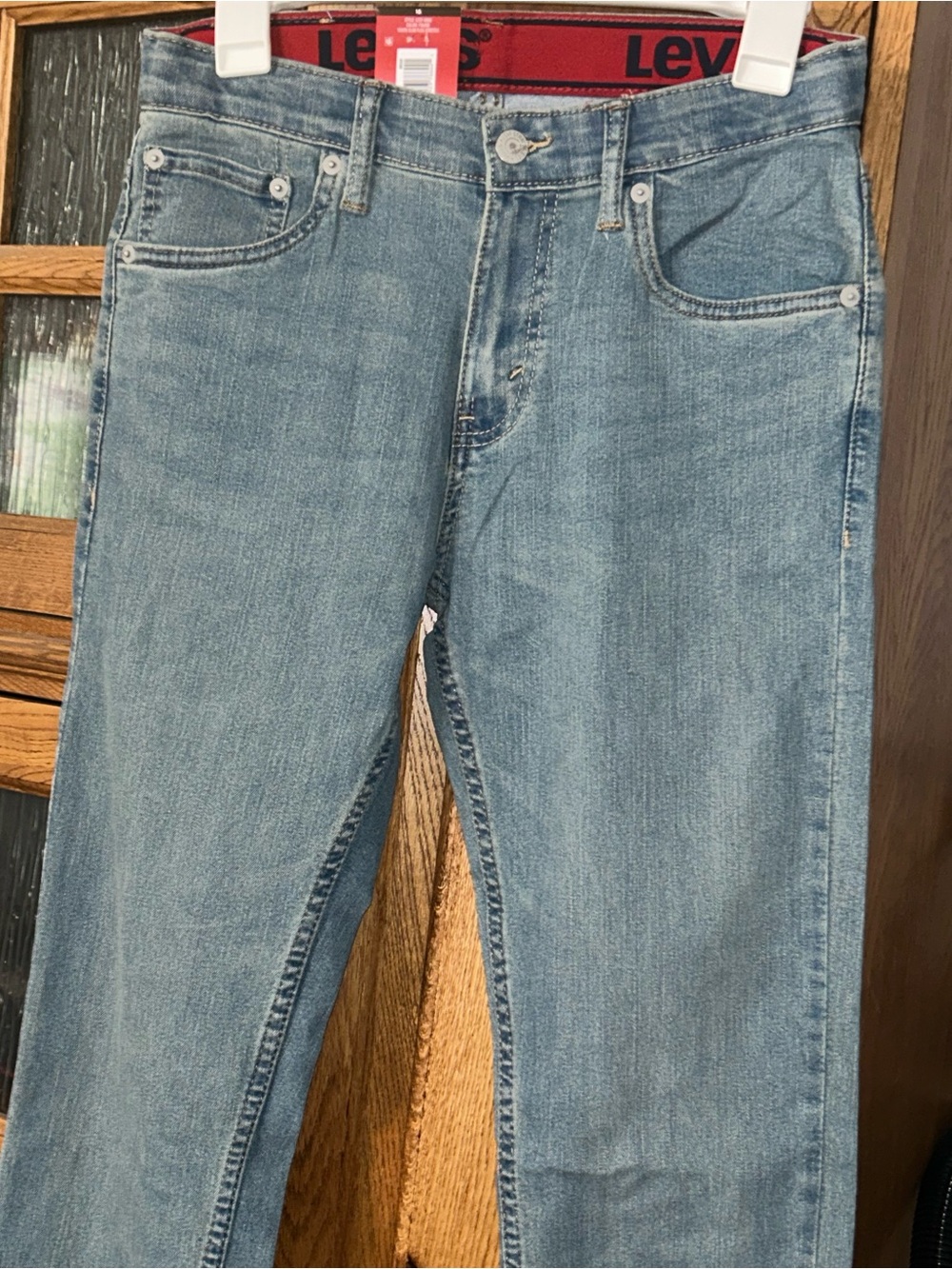 Levi's Kids Light Blue Straight-Leg Jeans